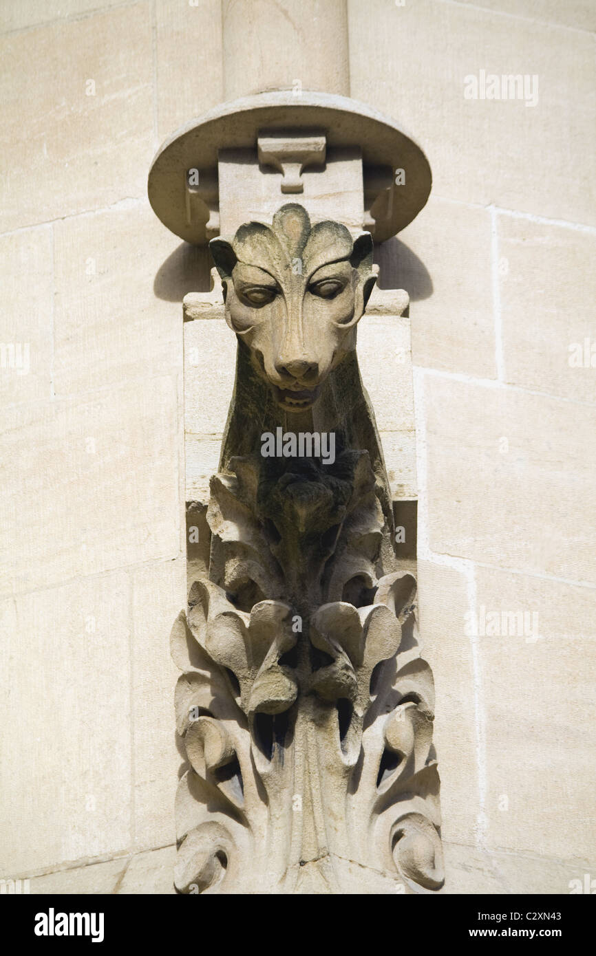 Detail, St. Etienne, Metz, Lothringen, Frankreich Stockfoto