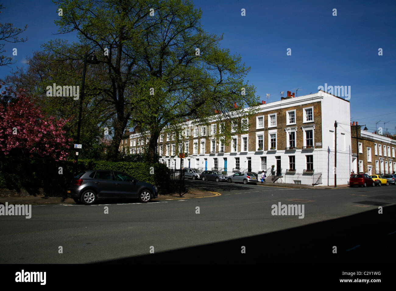 Arlington Square in Islington, London, UK Stockfoto