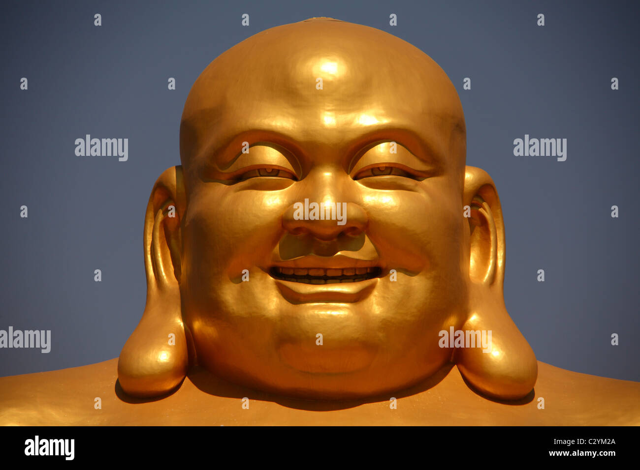 die weltweit größte happy-Buddha in China Stockfoto