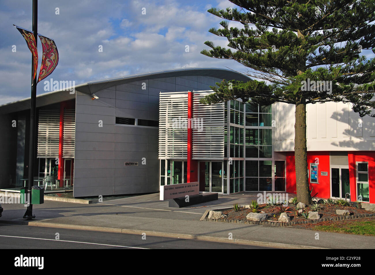National Aquarium of New Zealand, Marine Parade, Napier, Hawkes Bay, North Island, Neuseeland Stockfoto