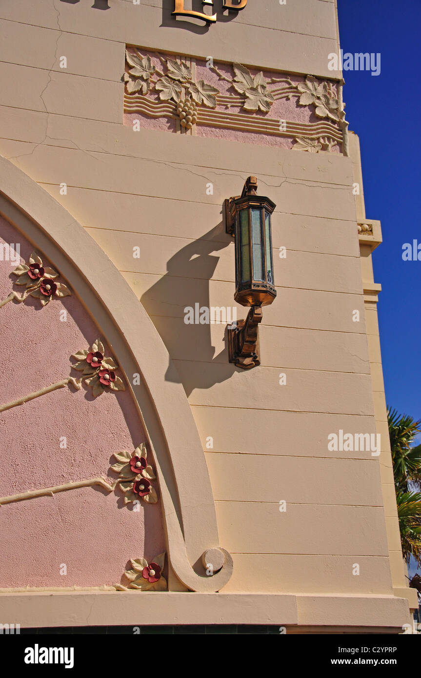 Nationalen Tabak Firma Art Deco Gebäude, Napier, Hawkes Bay, North Island, Neuseeland Stockfoto