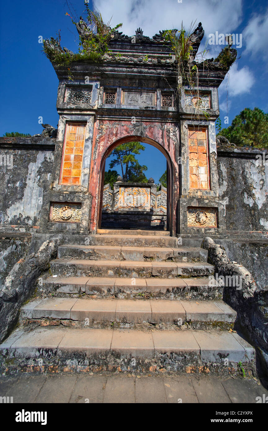 Farbton (化 in Chữ Nôm) ist das Kapital Stadt von Thừa Thiên - Hue Provinz, Vietnam. Stockfoto