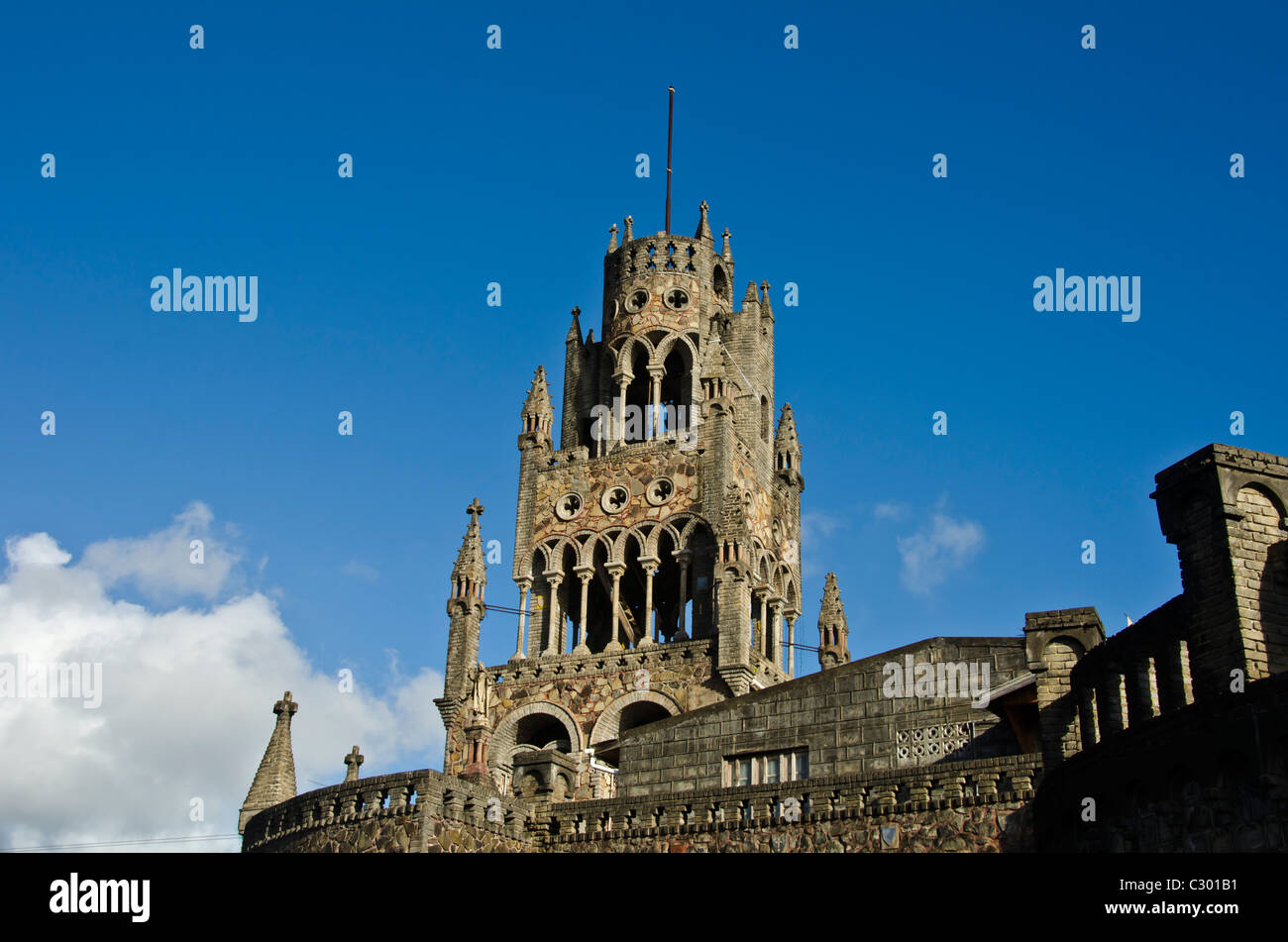 St Vincent Kingstown Kathedrale der Himmelfahrtskirche Wahrzeichen Attraktion Stockfoto