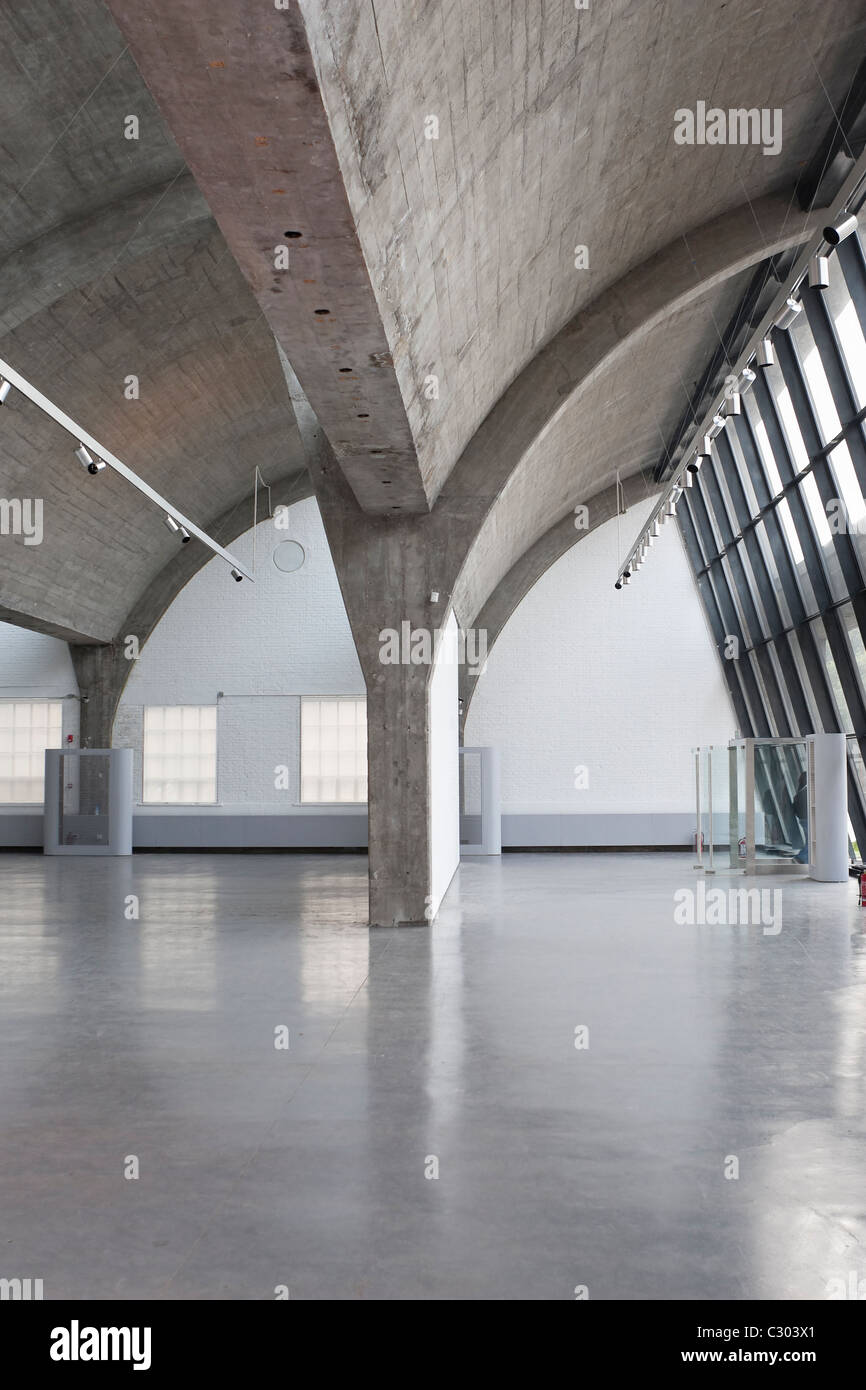 leere Galerie Stockfoto