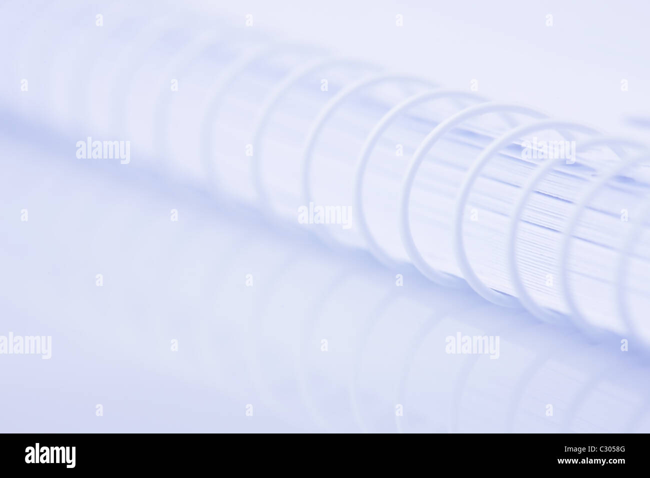 Collegeblock Stockfoto