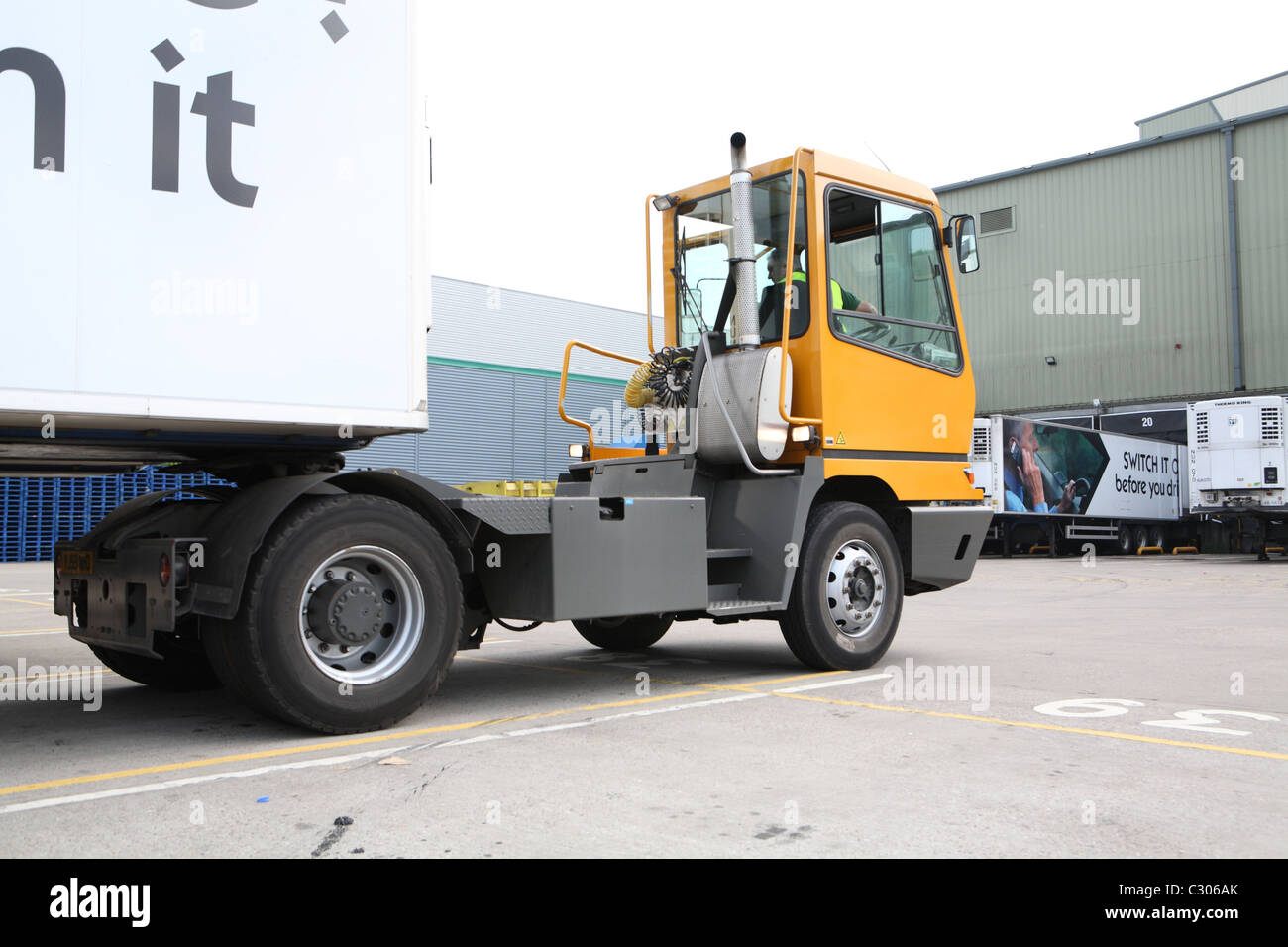 Transport-Trunking-Hof Stockfoto