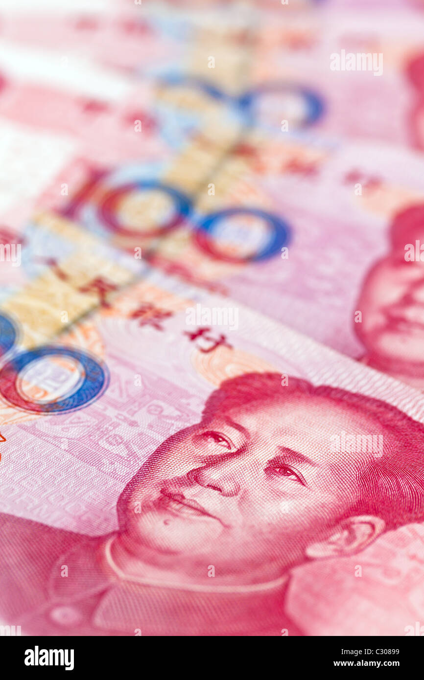 China Yuan Stockfoto