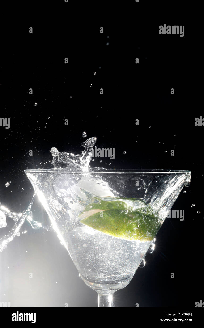 Gin und Tonic Stockfoto