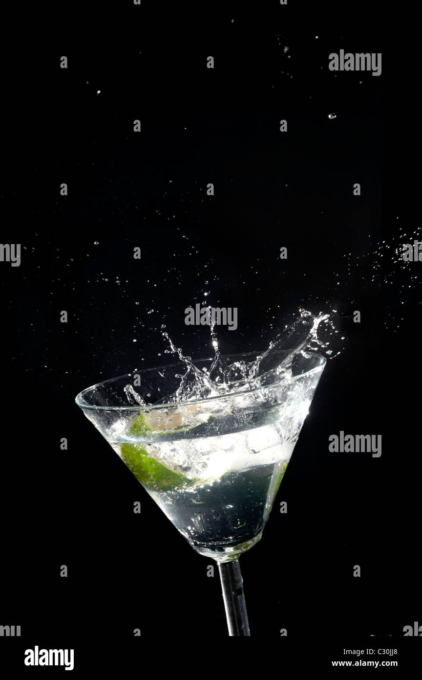 Gin und Tonic Stockfoto