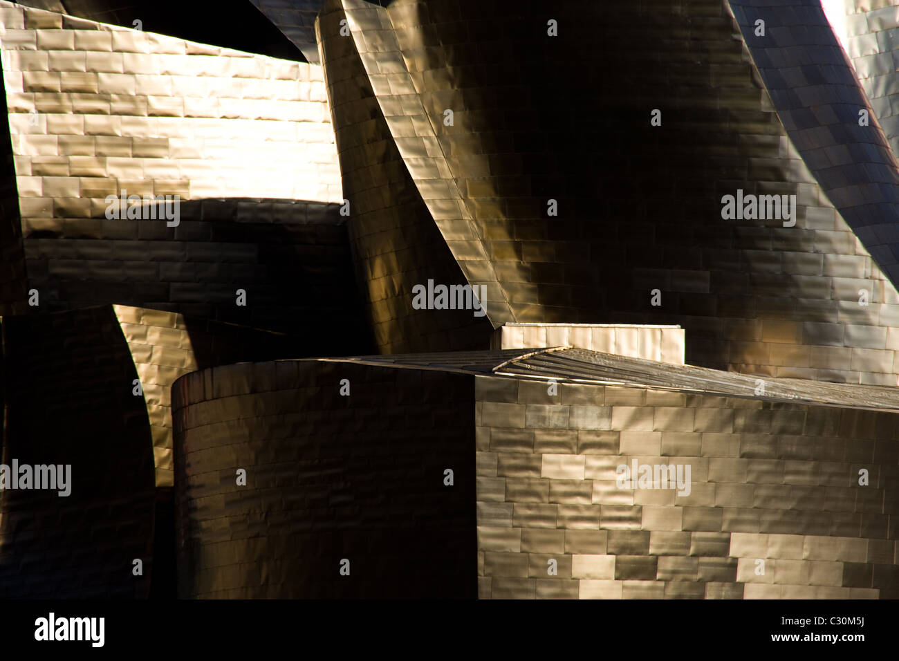 Guggenheimmuseum Bilbao Frank Gehry Stockfoto