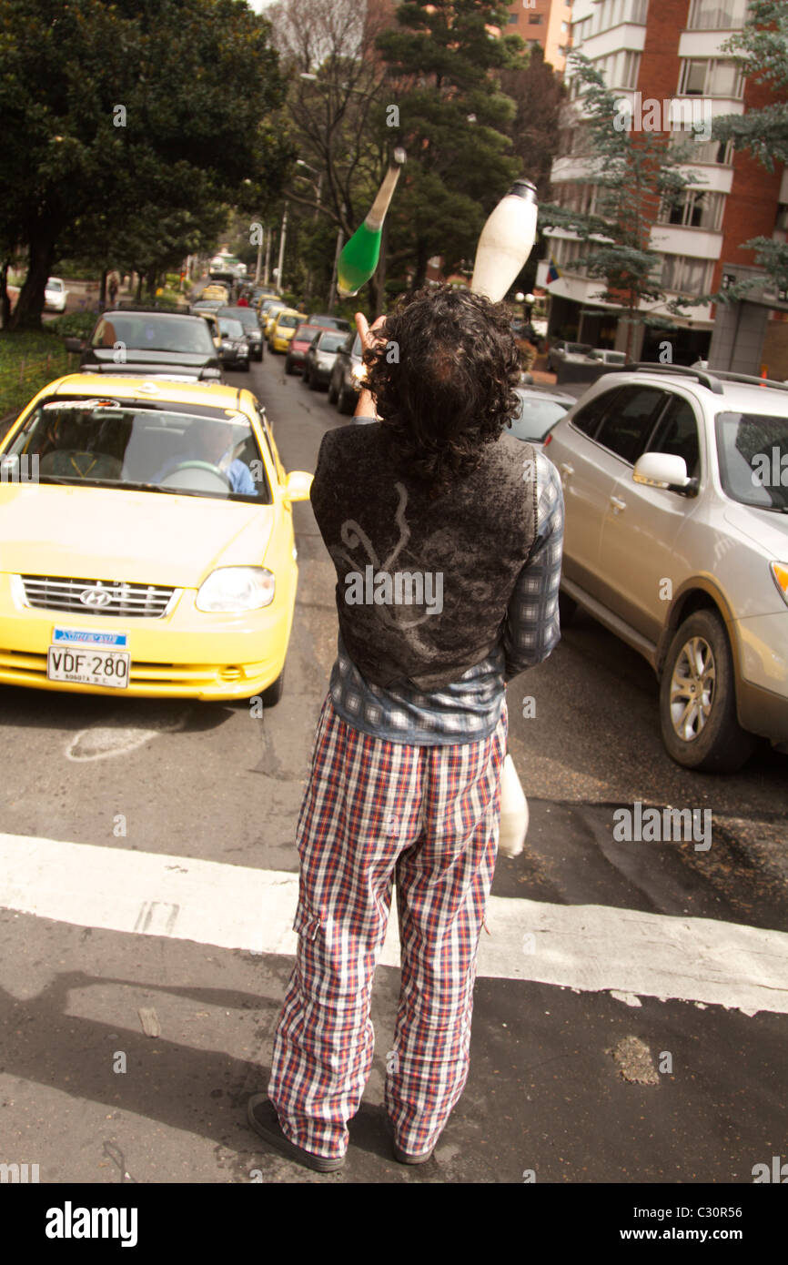 Straßenkünstler Stockfoto