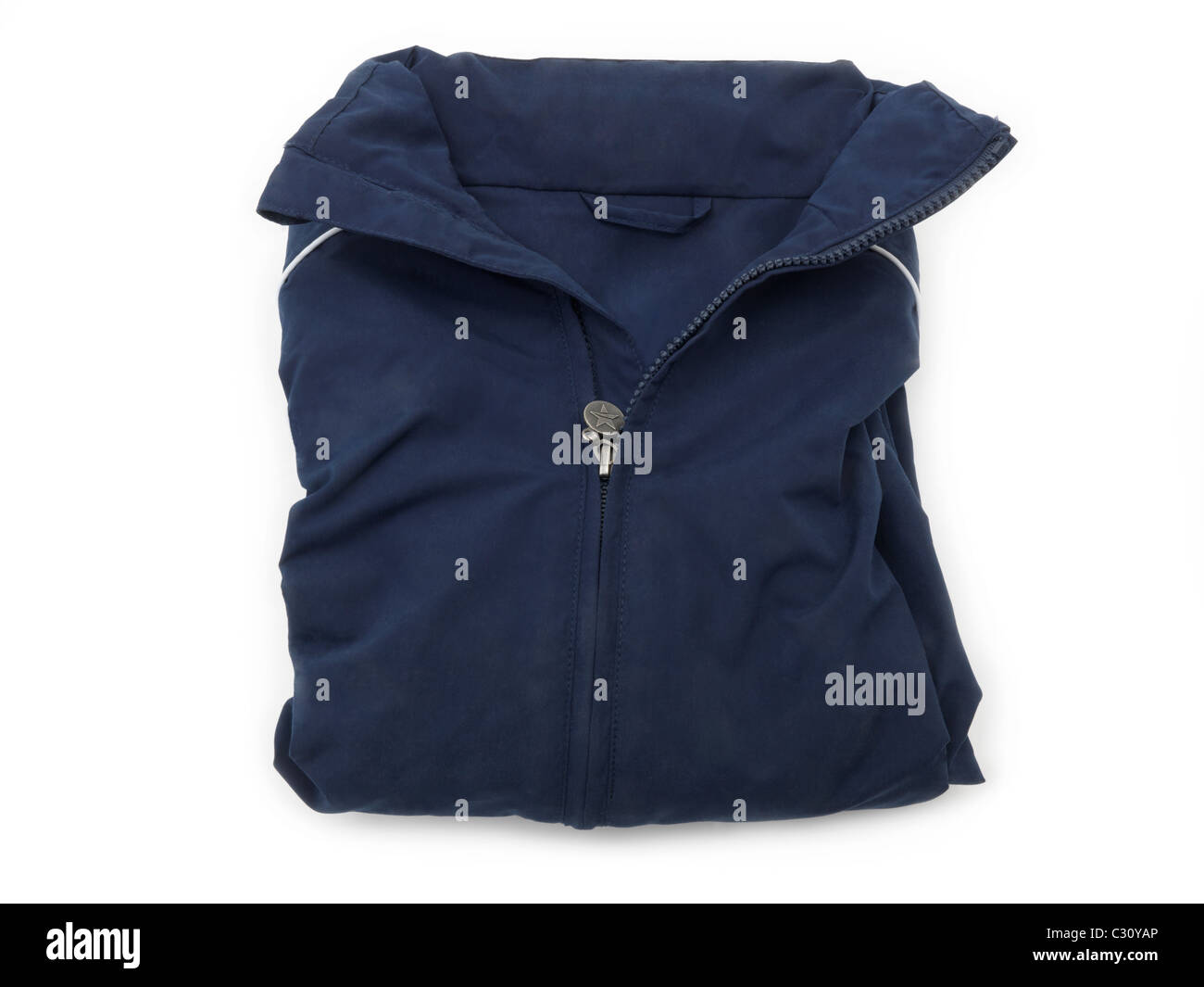 Boy es Navy Blue Sport Jacke 12 Jahre Stockfoto