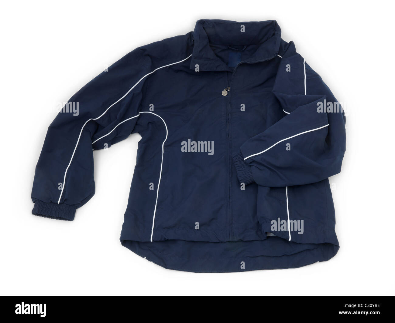 Boy es Navy Blue Sport Jacke 12 Jahre Stockfoto