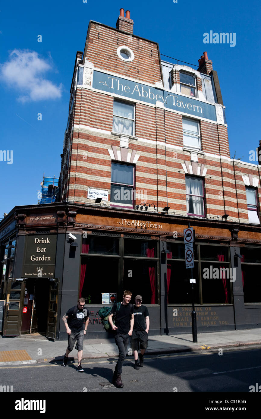 Die Abtei Taverne, Kentish Town, London, England, GB, UK Stockfoto