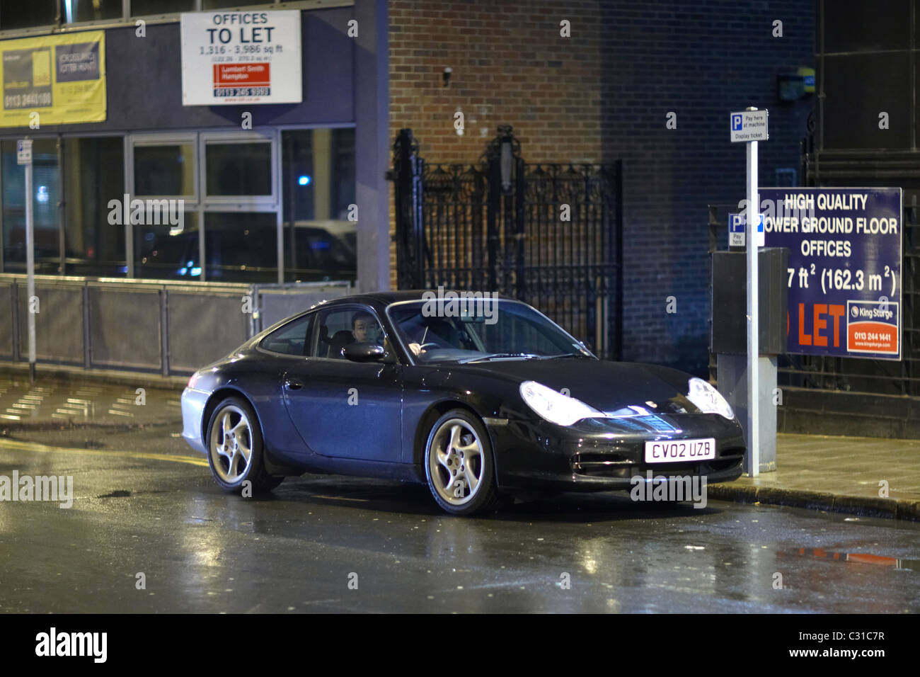 Porsche 911 in Leeds Stockfoto