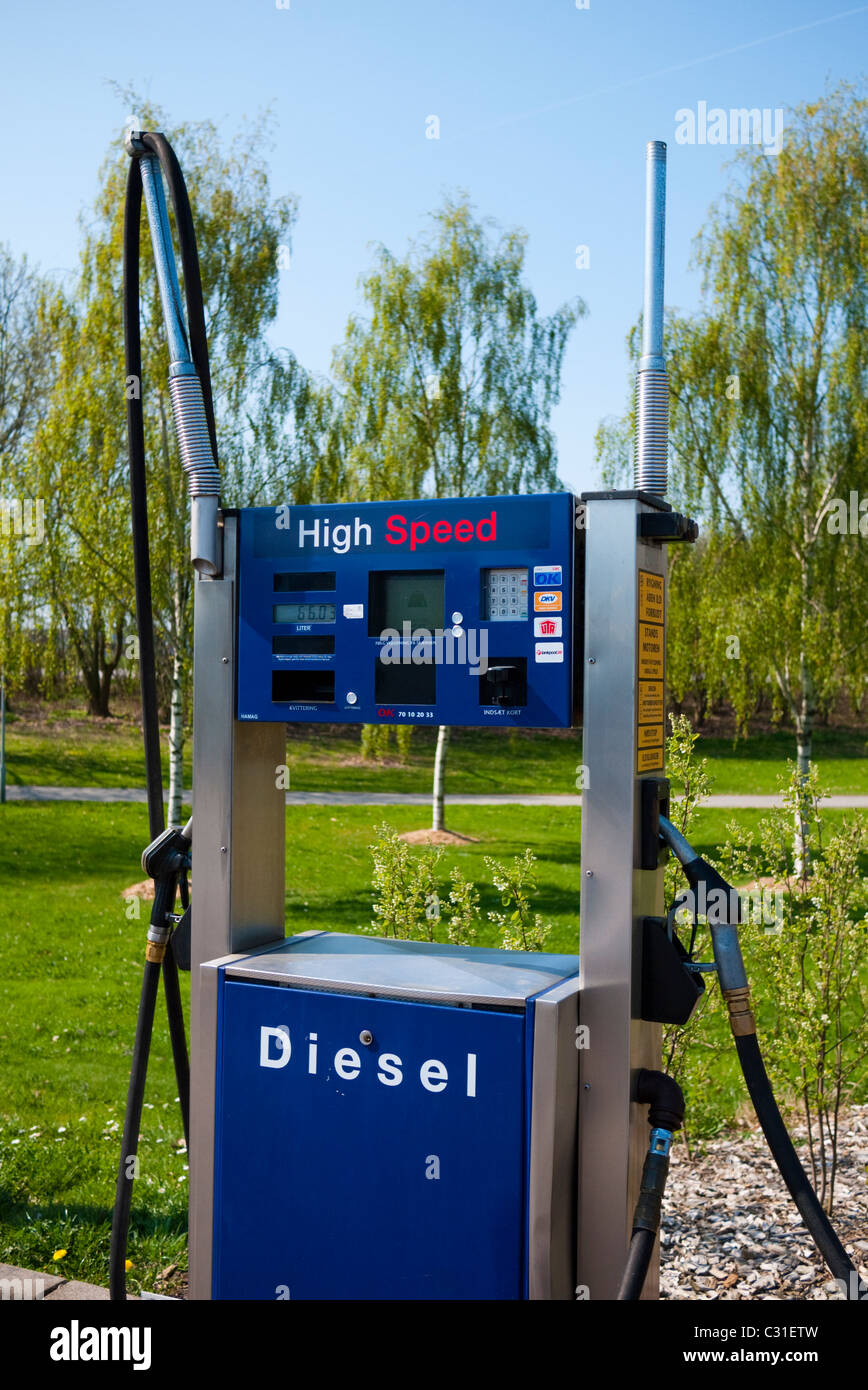High-Speed-Dieselpumpe Stockfoto