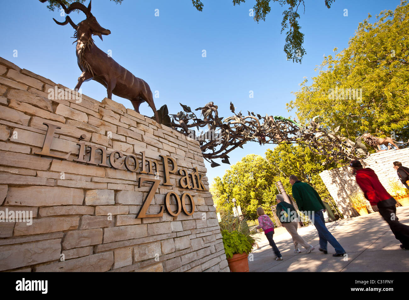 Lincoln Park Zoo Chicago, IL, USA. Stockfoto
