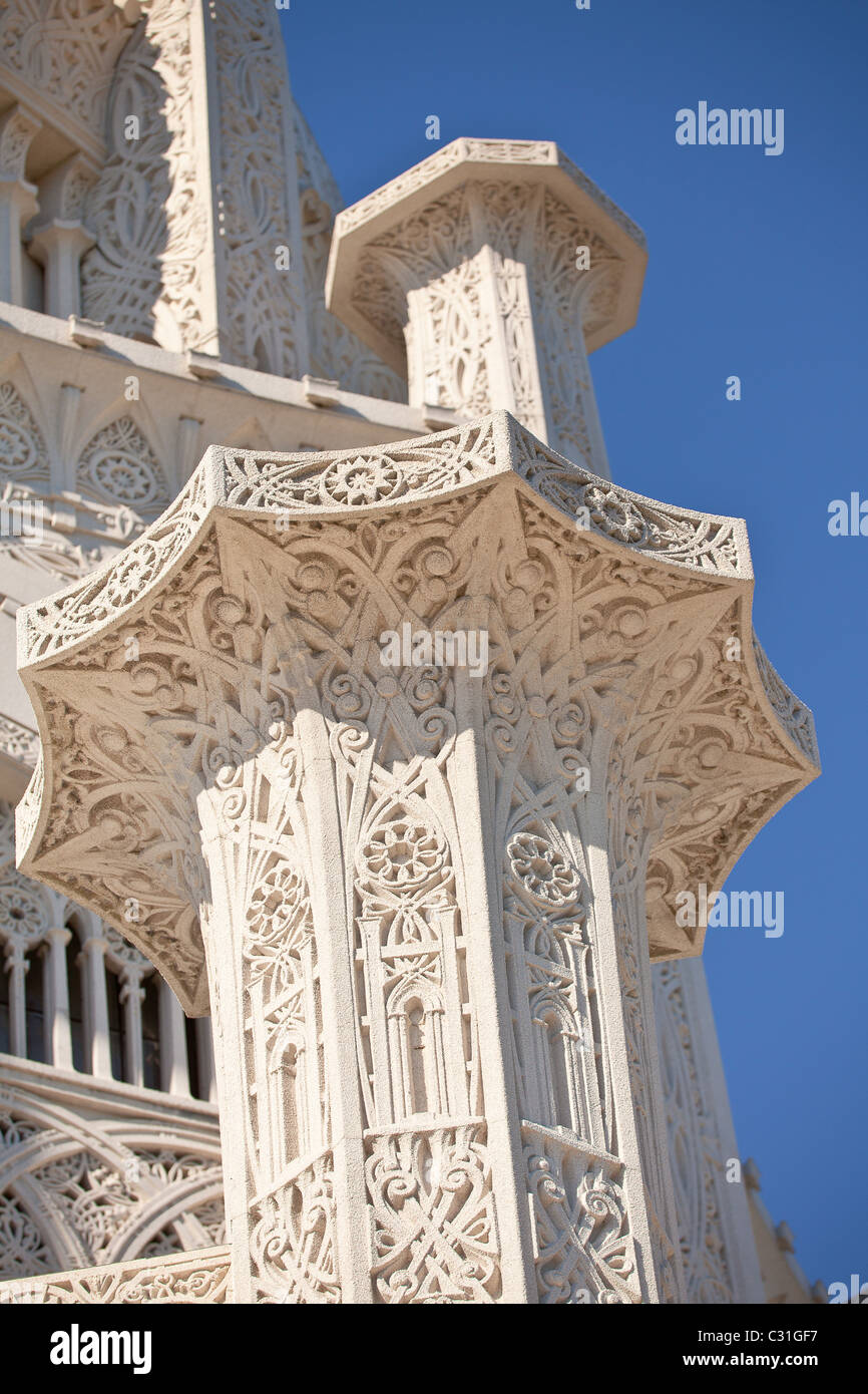 Bahá ' í Haus der Anbetung Wilmette, Illinois außerhalb von Chicago. Stockfoto