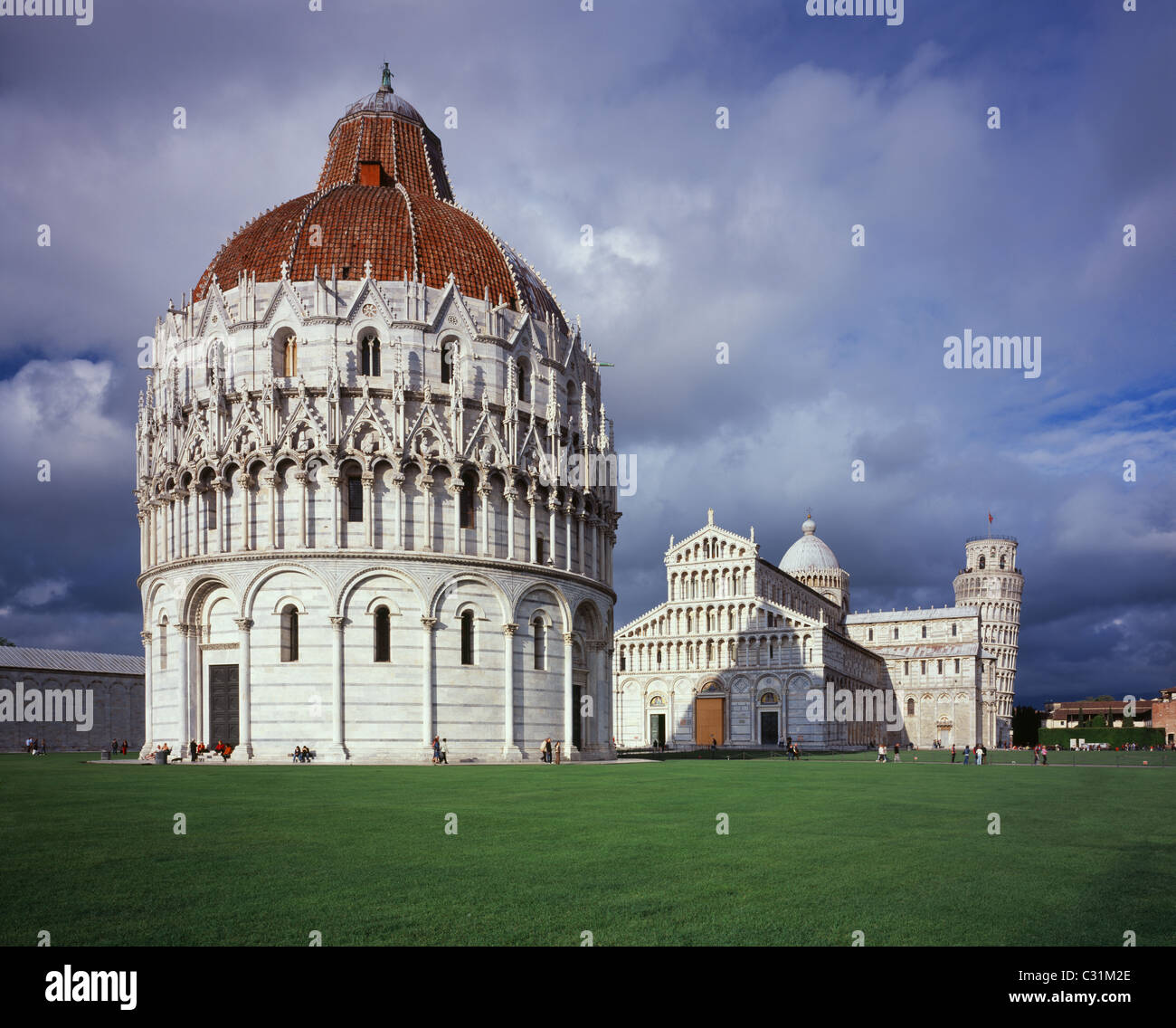 Piazza dei Miracoli, Pisa, Toskana, Italien, Europa Stockfoto