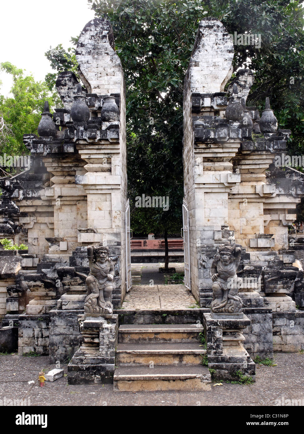 Pura Luhur Ulu Wata Tempel, Süd Bali, Indonesien Stockfoto