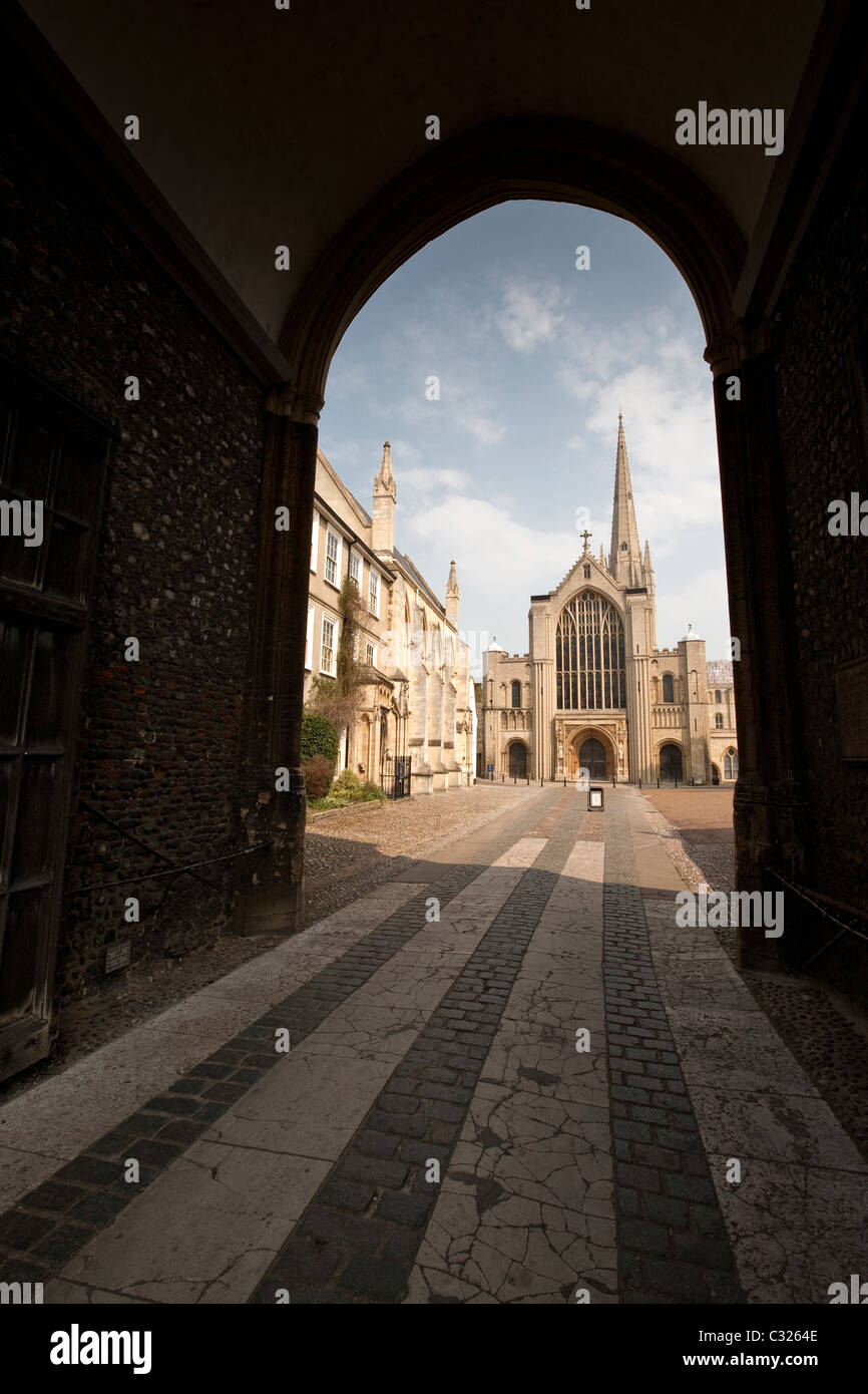 Norwich Cathedral Stockfoto