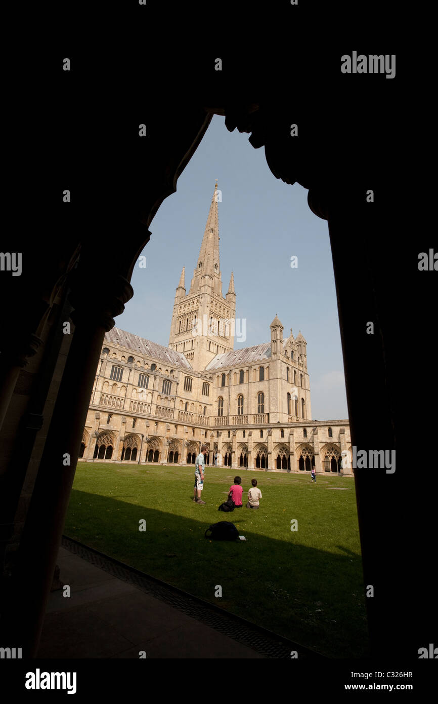 Norwich Cathedral Stockfoto