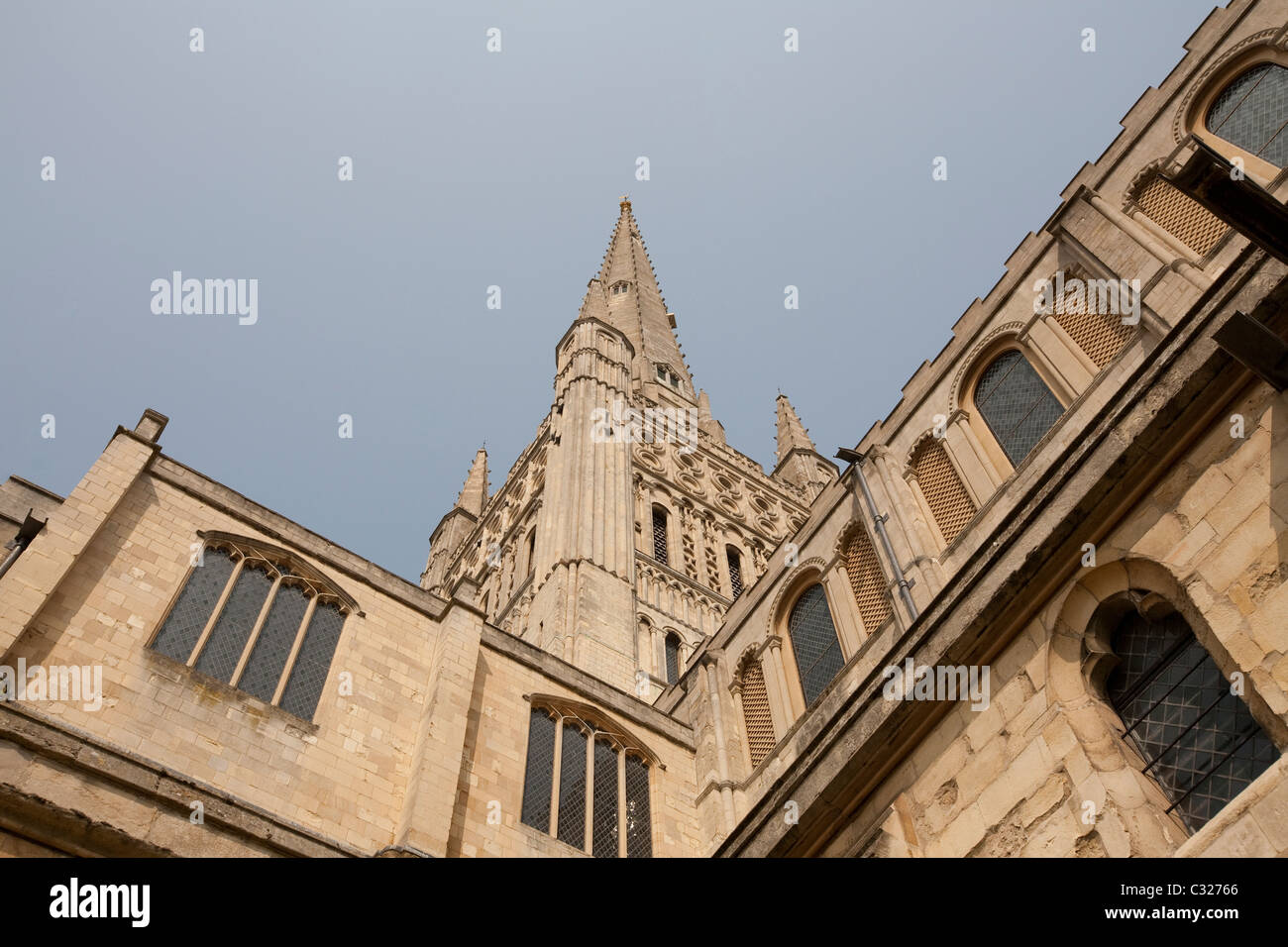 Norwich Cathedral Stockfoto