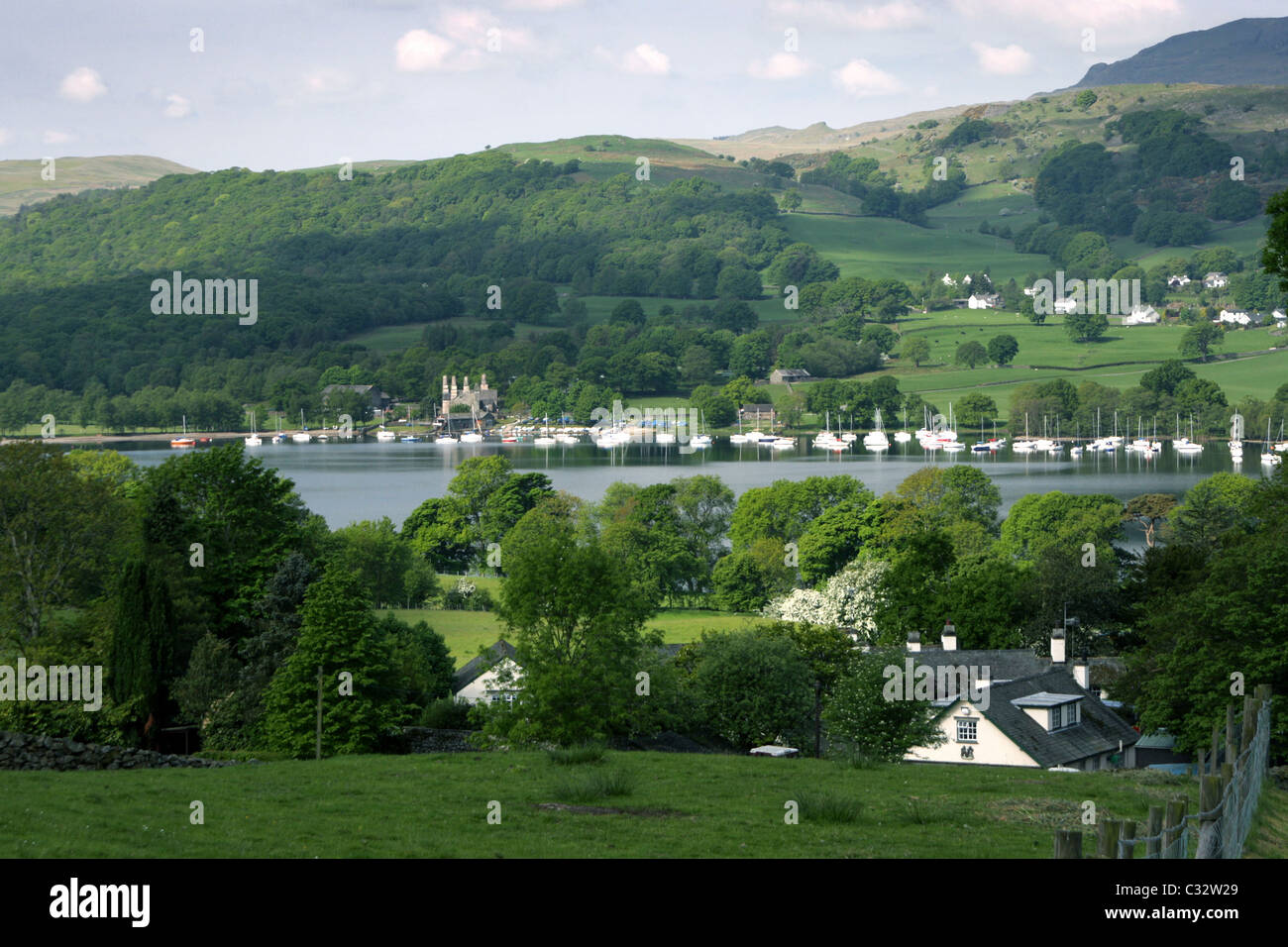 Coniston Water, Lake District, Cumbria Stockfoto