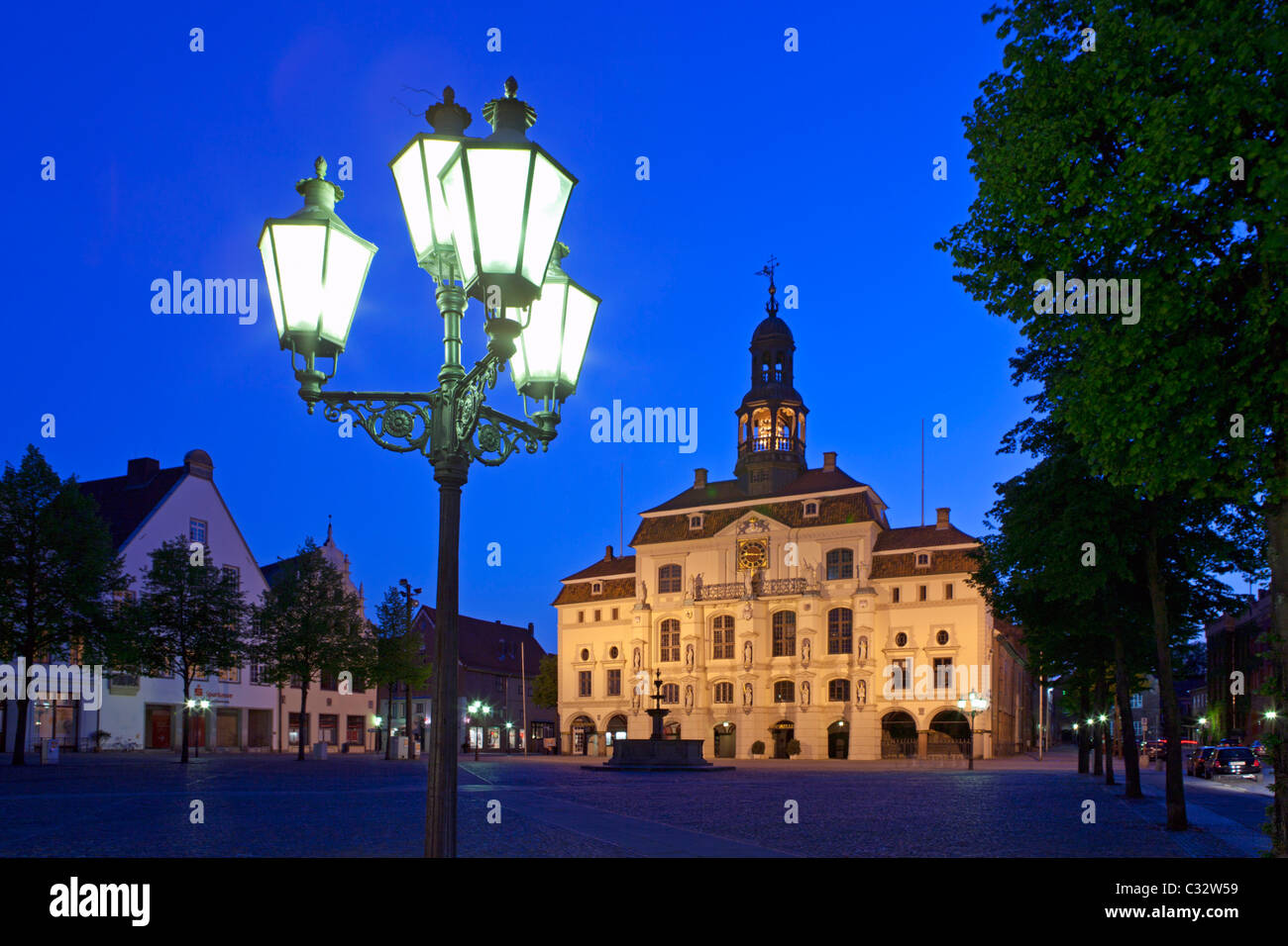 Rathaus, Lüneburg, Niedersachsen, Deutschland Stockfoto