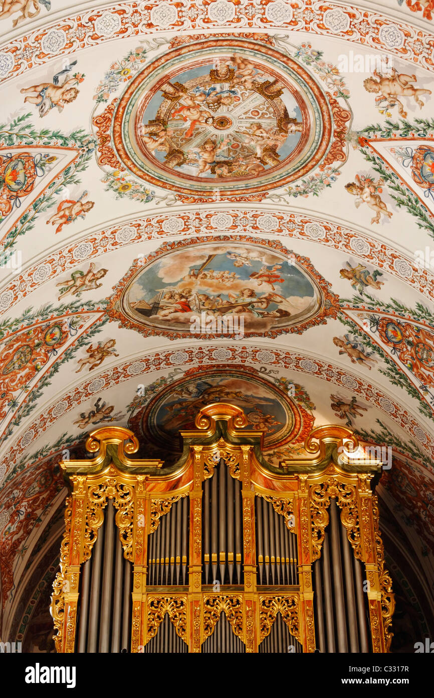 Barocke Kirche in El Hospital de Los gekommen, Sevilla, Spanien, Europa Stockfoto