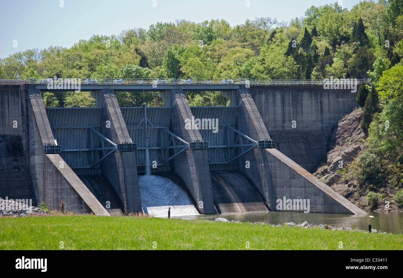 Tellico Dam Stockfoto