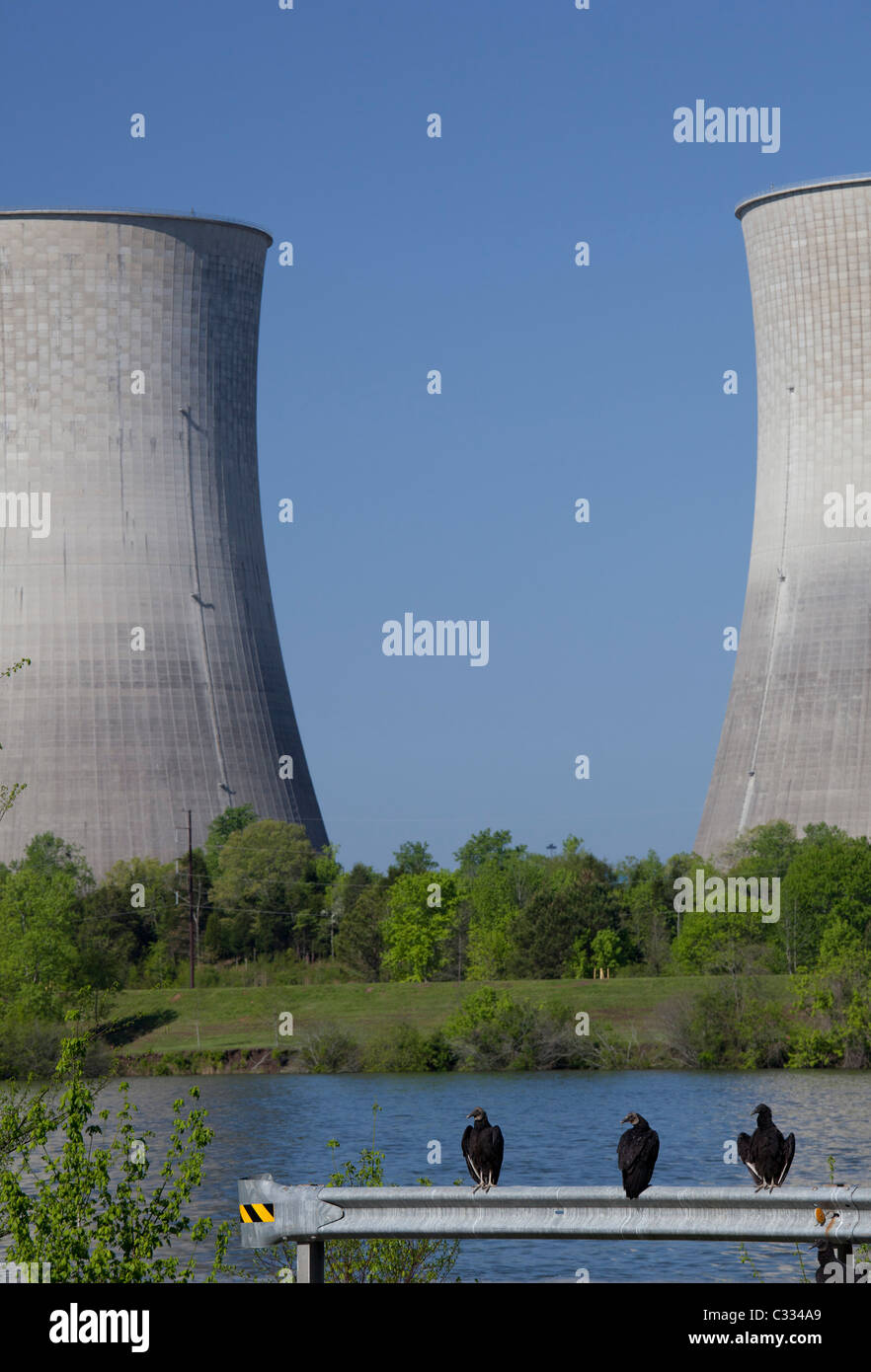 Watts Bar nukleare Kraftwerk Stockfoto