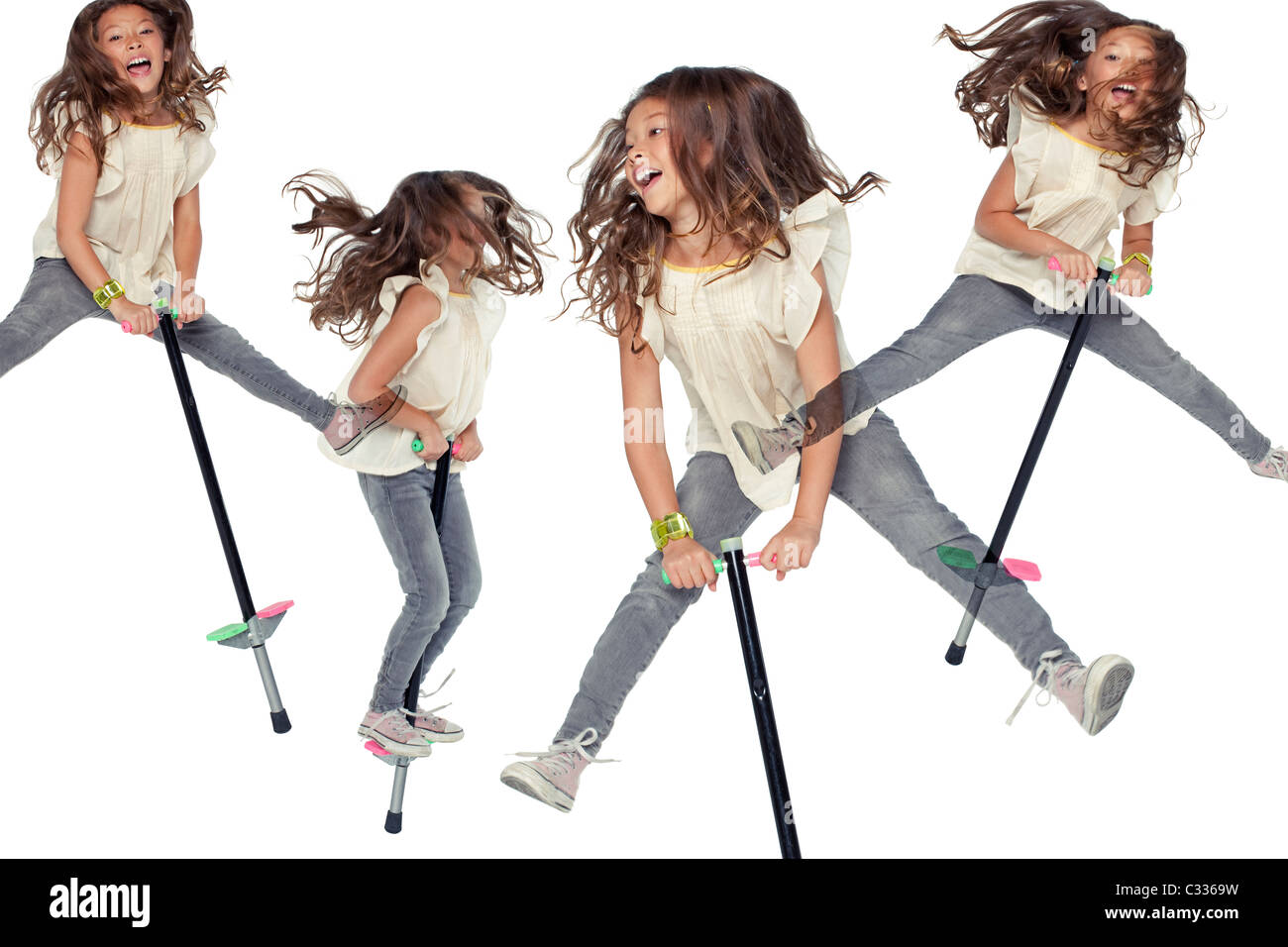 Pogo Stick Stockfotos und -bilder Kaufen - Alamy
