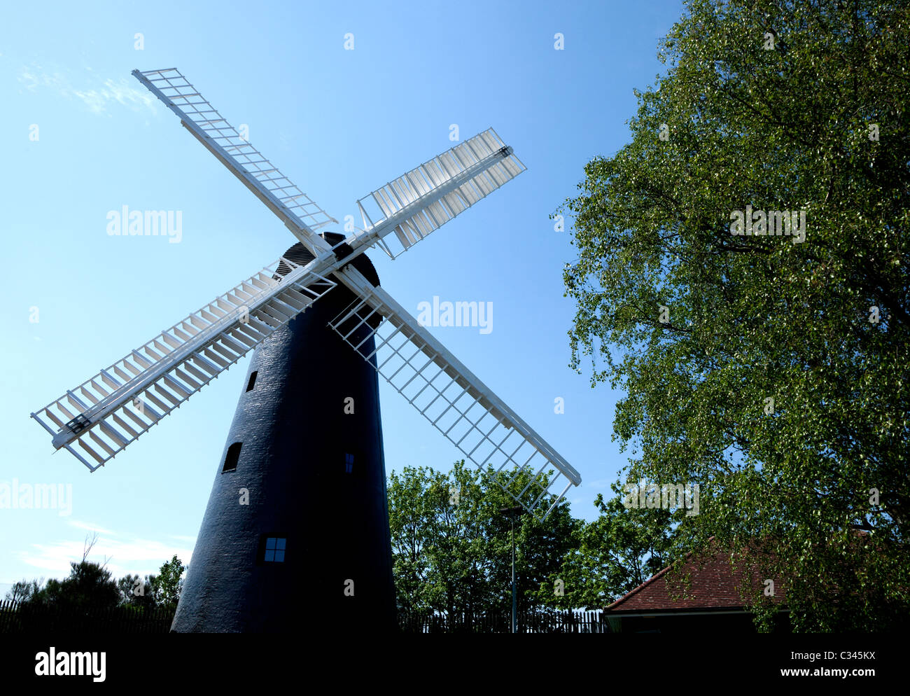 Brixton Windmill, Wiedereröffnung nach £600.000 Restaurierung, London Stockfoto