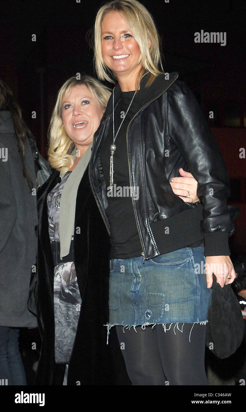 Davina McCall & Ulrika Jonsson Celebrity Big Brother Finale Borehamwood, England - 23.01.09 Stockfoto