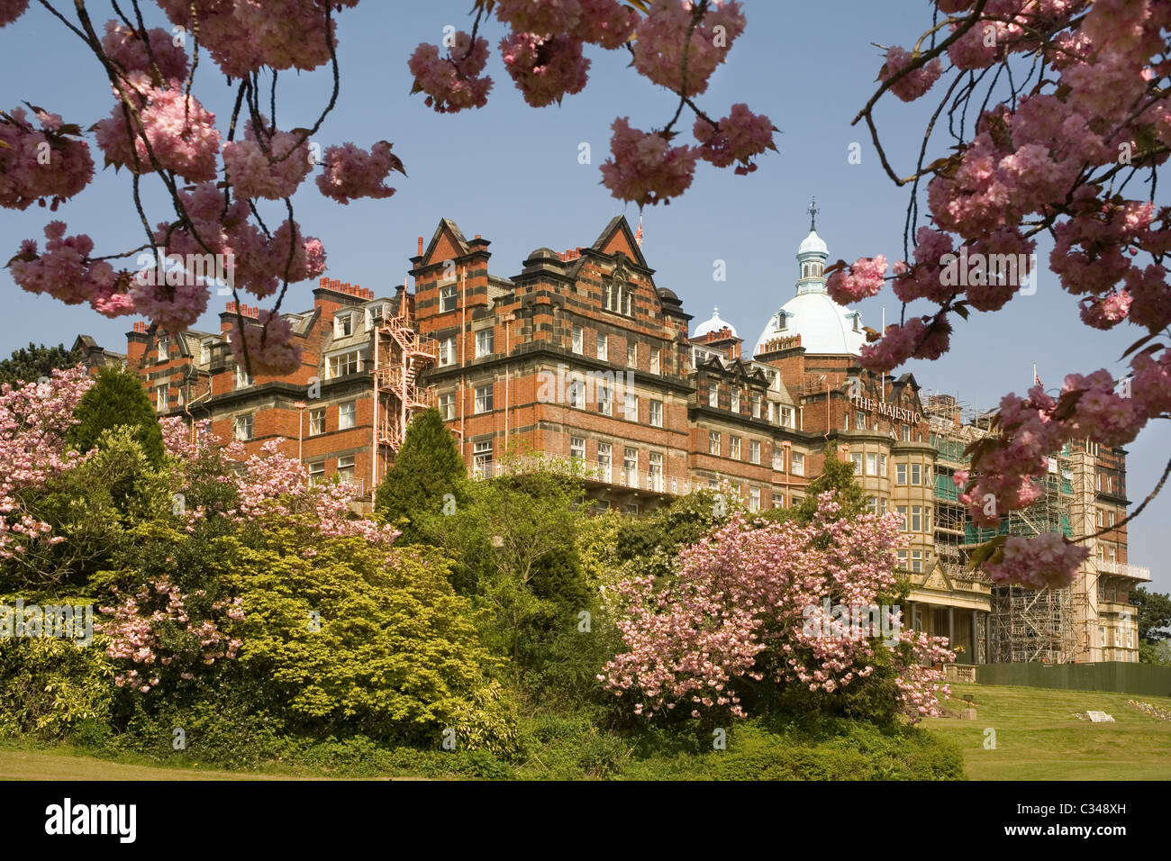 England Yorkshire Harrogate Majestic hotel Stockfoto