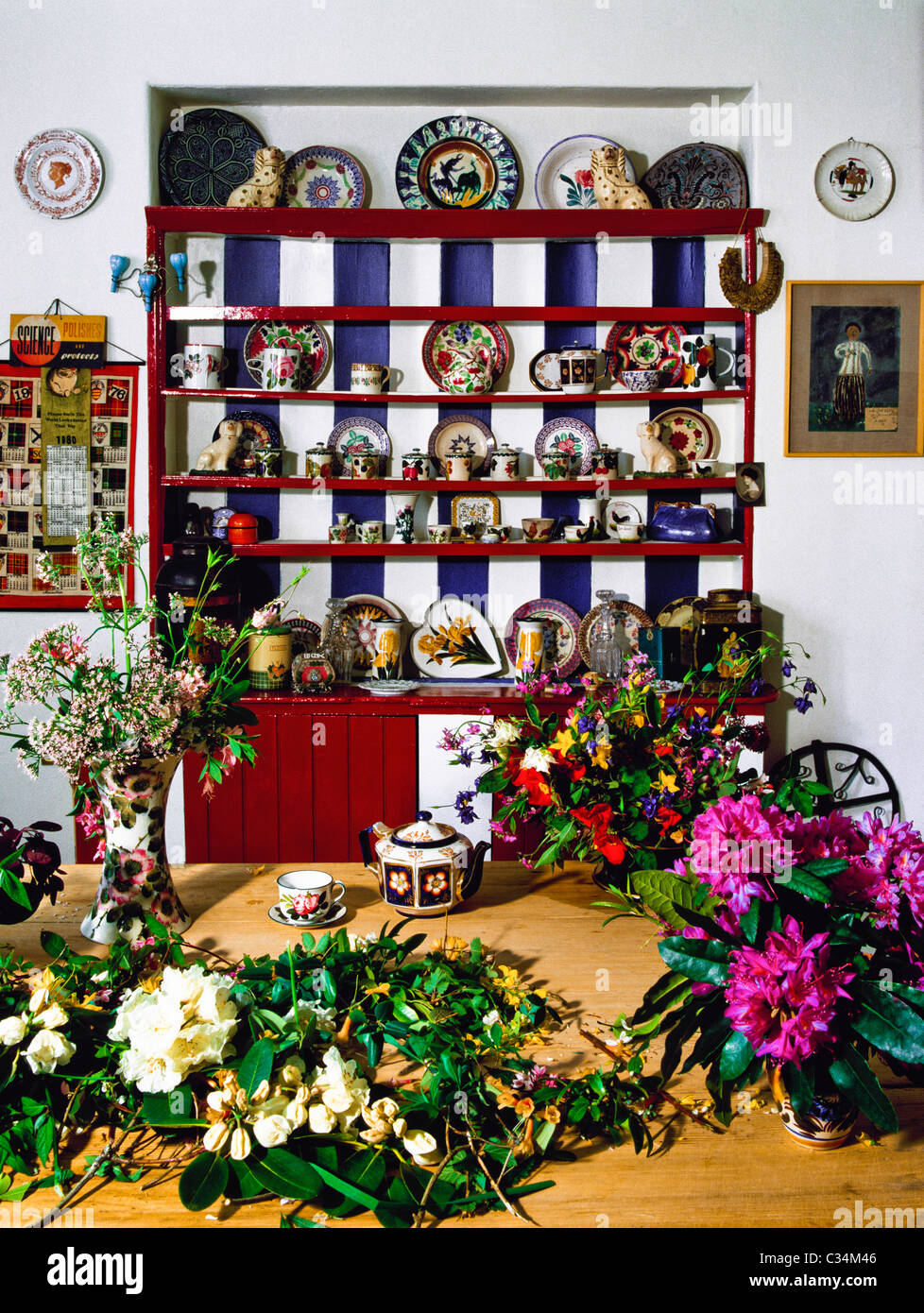 Letterkenny, Co Donegal, Irland, die Glebe House, ehemalige Heimat der Künstler Derek Hill Stockfoto