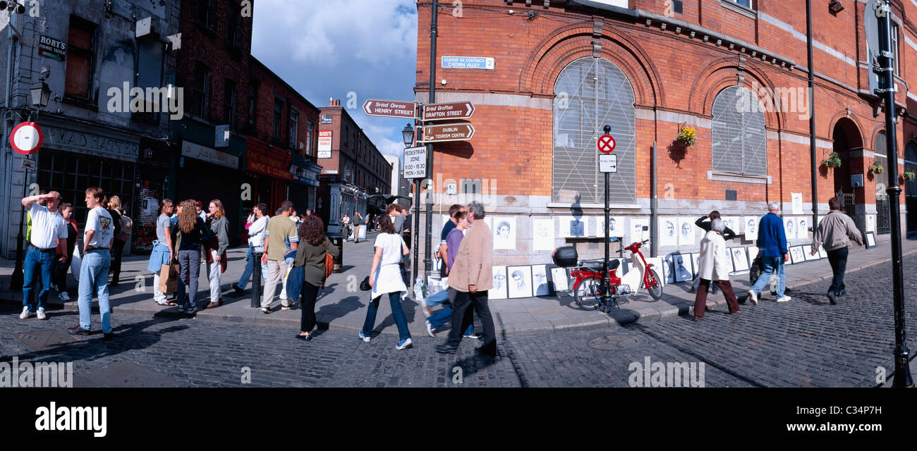 Temple Bar, Dublin, Co. Dublin, Irland; Temple Bar Stockfoto