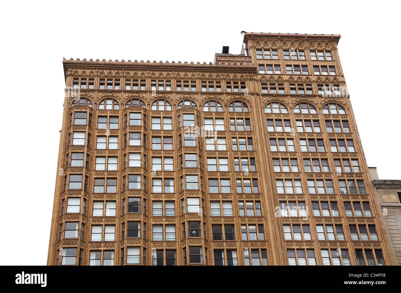 Chicagos Fisher Gebäude, von D.H. Burnham und Unternehmen entworfen und fertiggestellt im Jahre 1906 Stockfoto