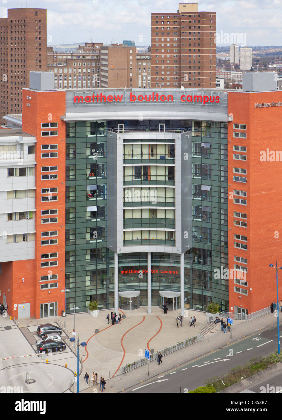 Matthew Boulton College in Birmingham, West Midlands. Matthew Boulton Campus. Stockfoto