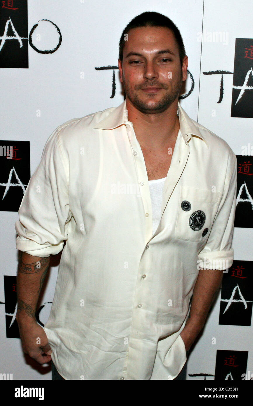 Kevin Federline Kat Von D feiert den Start ihres neuen Buches "hohe Spannung Tattoo' TAO Nightclub Las Vegas, Nevada- Stockfoto