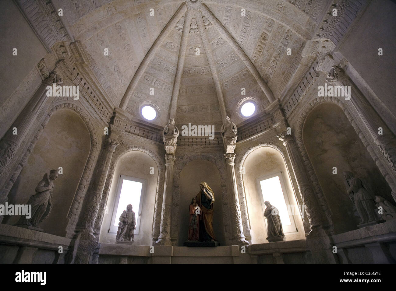 Kirche, Specchia, Apulien, Italien, Europa Stockfoto