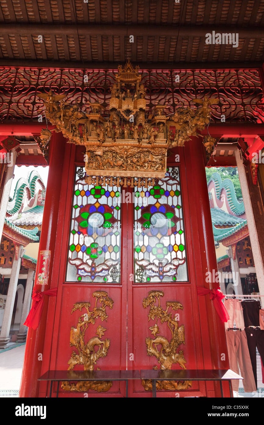 Khoo Kongsi Clan Haus in Georgetown, Penang Malaysia - Innenraum 3 Stockfoto