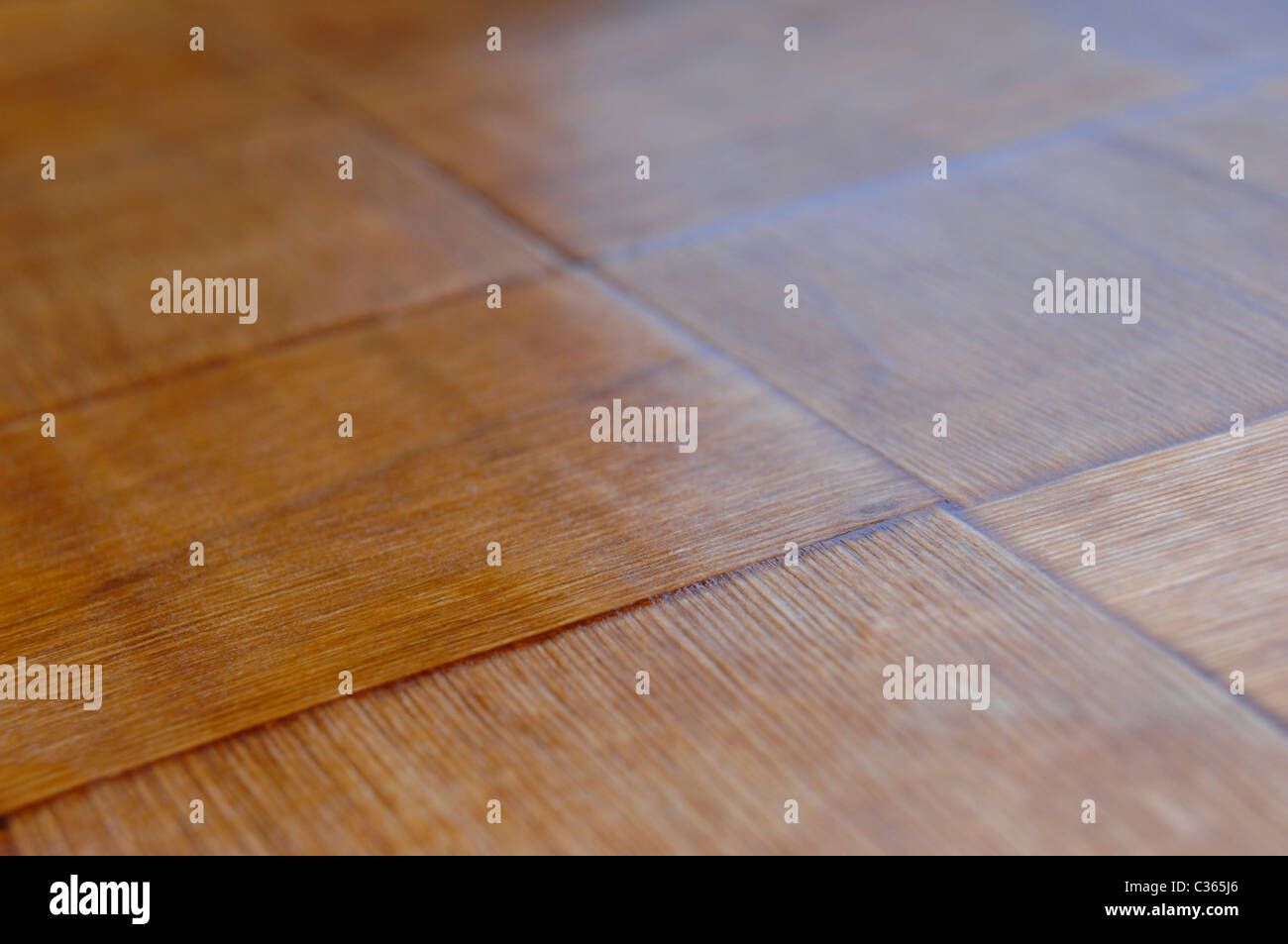 Lackierte gesponnen Bambus Holz Hintergrundtextur Stockfoto