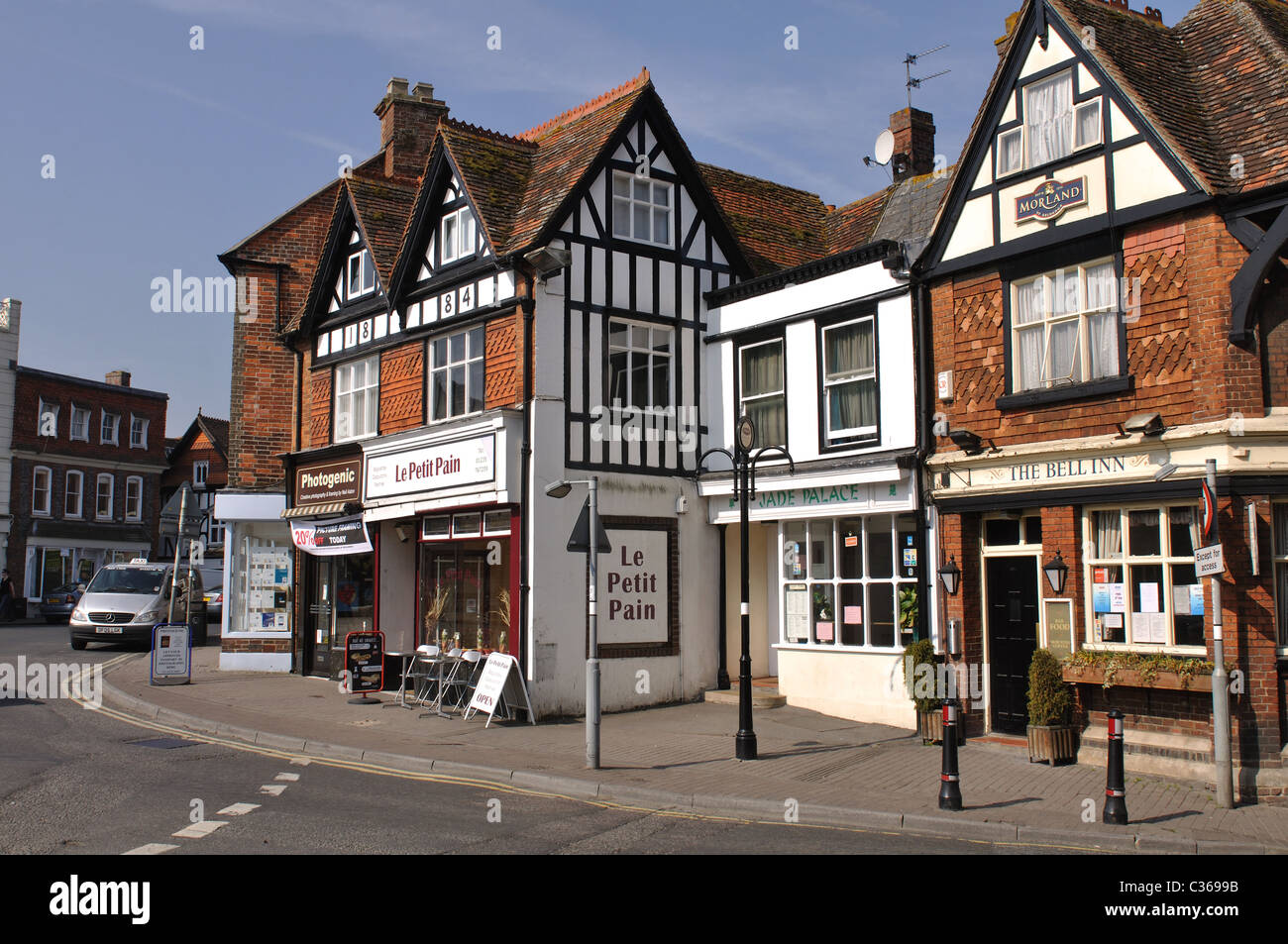 Marktplatz, Wantage, Oxfordshire, England, Vereinigtes Königreich Stockfoto