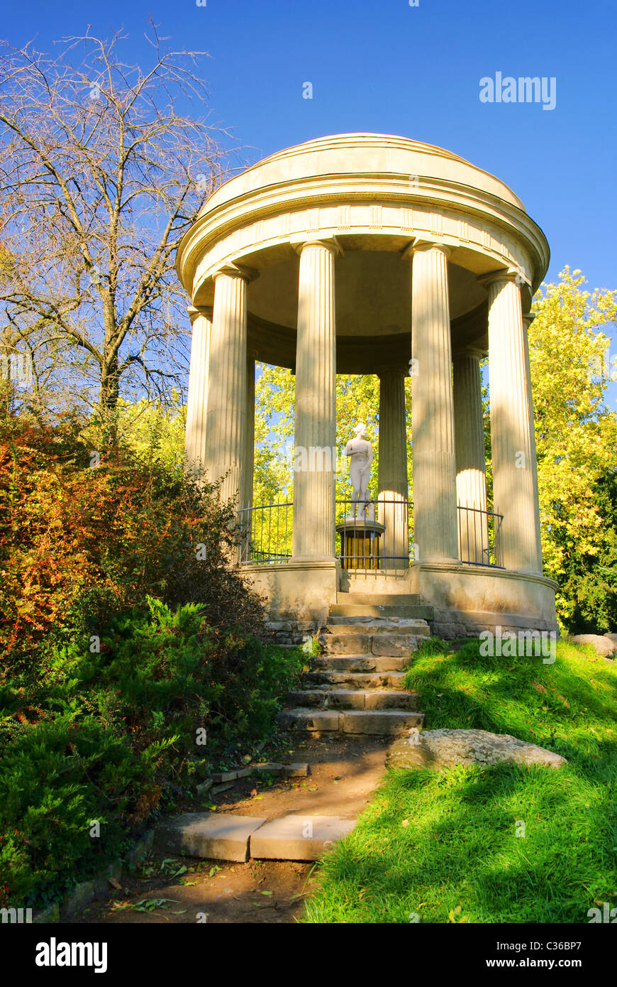 Woerlitzer Park Venustempel - englische Garten von Wörlitz Tempel der Venus 02 Stockfoto