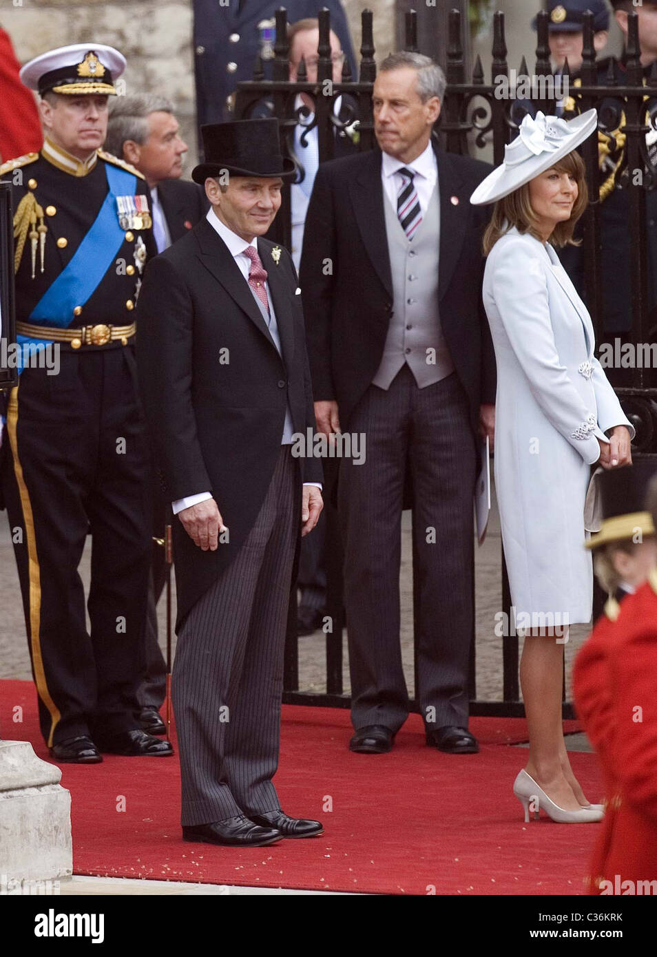 Königliche Hochzeit von Prinz William, Catherine Middleton in der Westminster Abbey am 29. April 2011 in London, England.    Michael Stockfoto