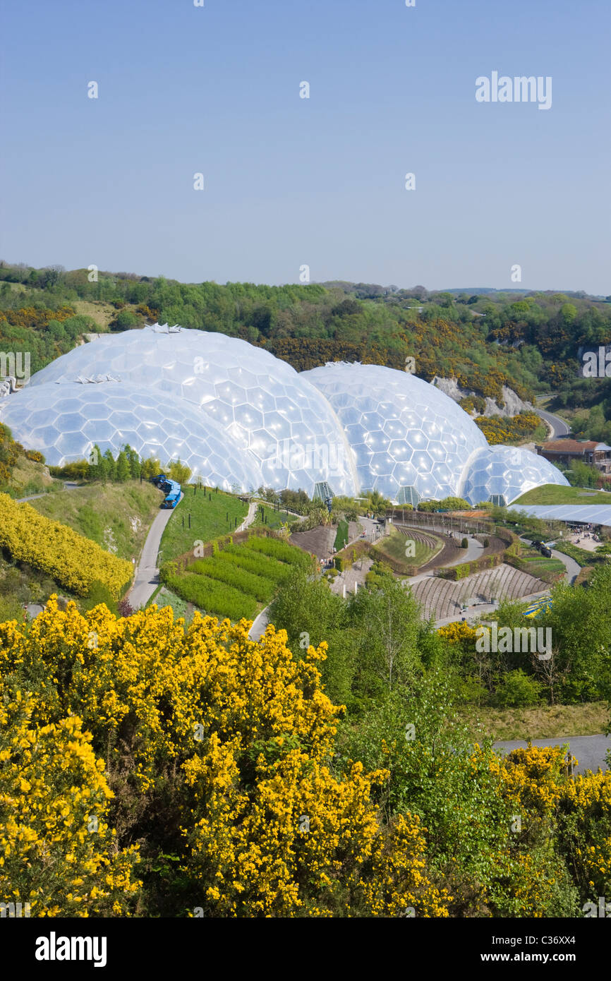 Eden Project, St Austell, Cornwall, UK Stockfoto