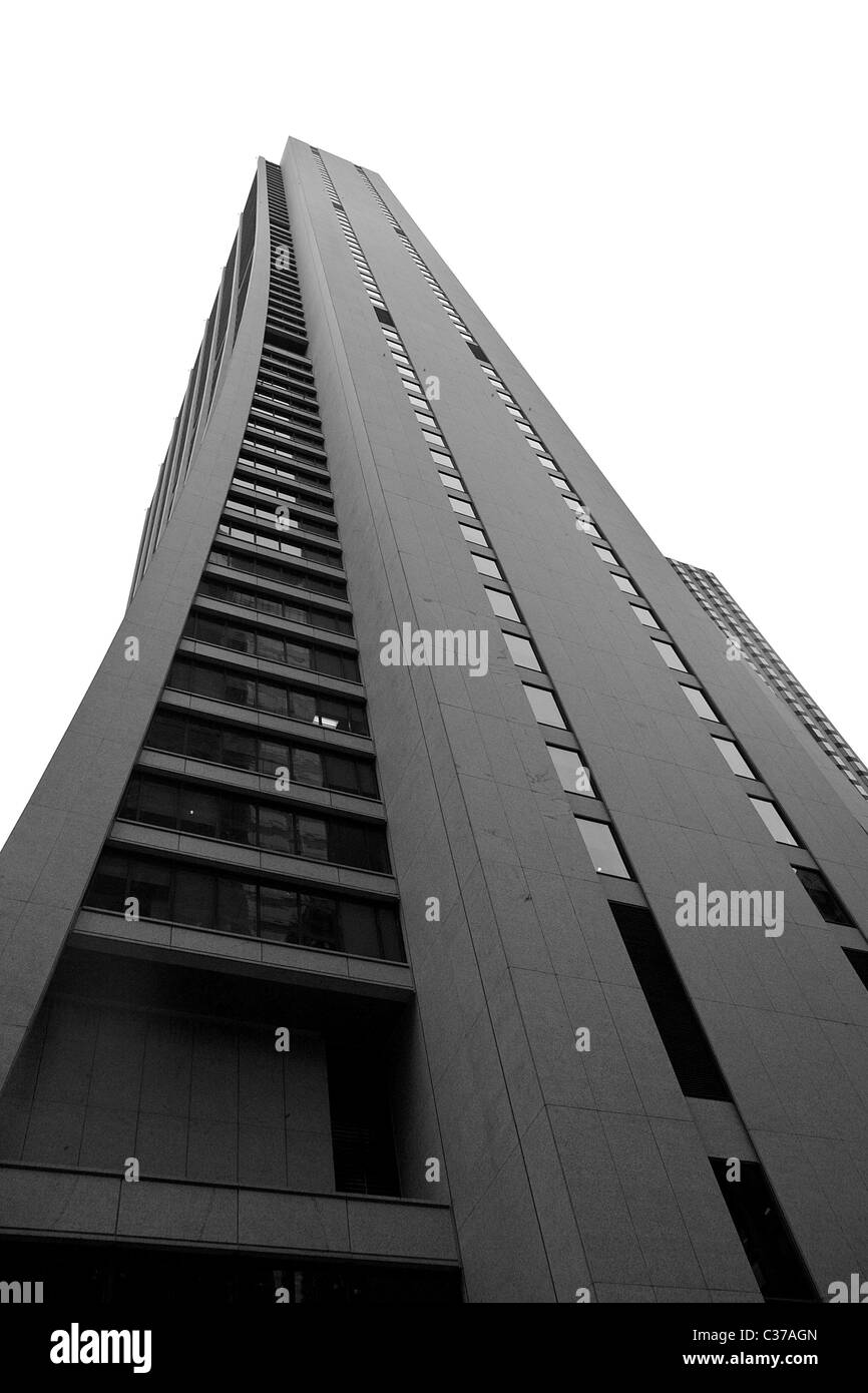 Chicagos Chase Tower (Designed von C.F. Murphy Associates und Perkins & wird, abgeschlossen im Jahre 1969) Stockfoto