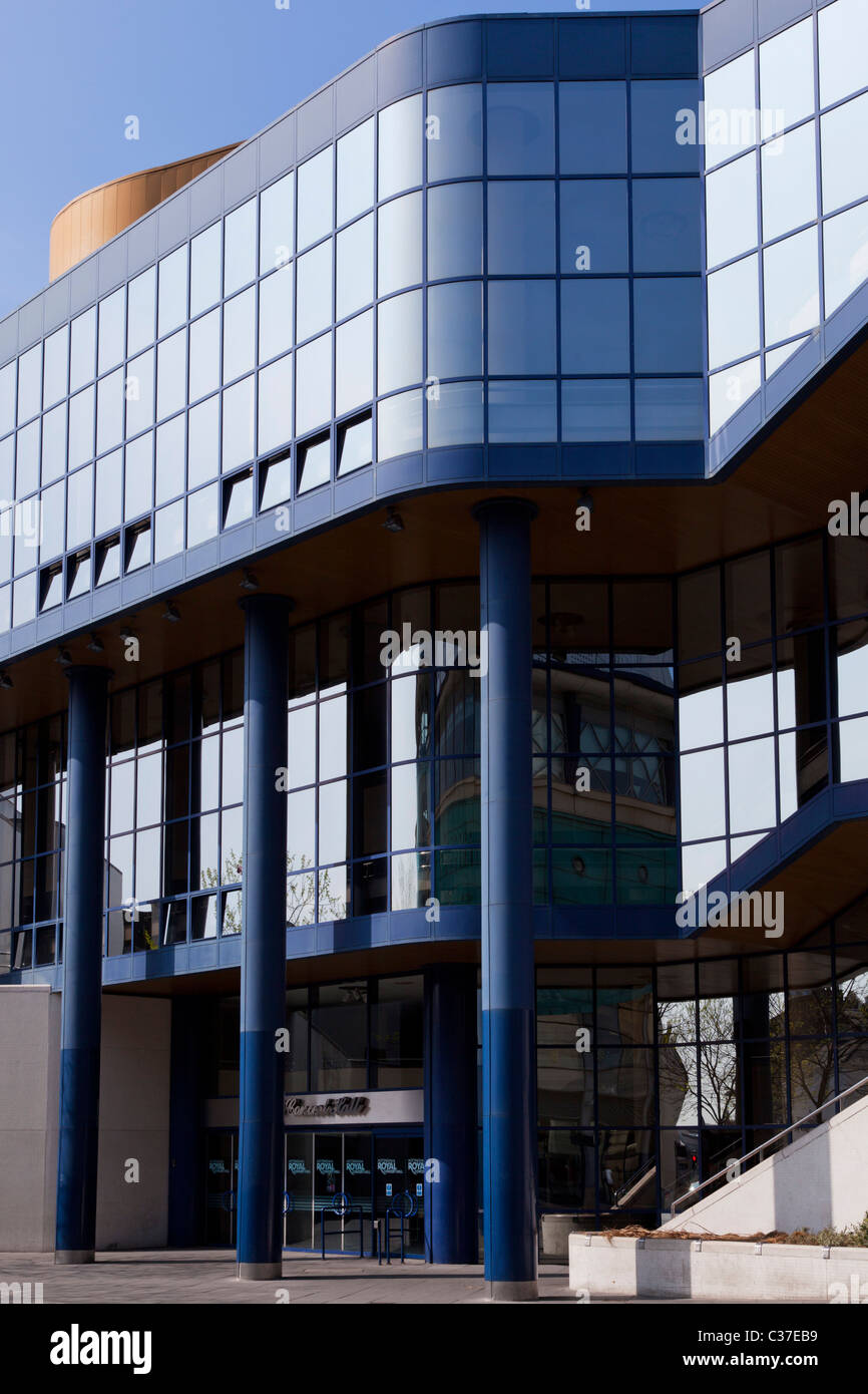 Royal Concert Hall im Jahr 1982 in Nottingham Stadtzentrum Nottinghamshire England GB UK EU Europa eröffnet Stockfoto